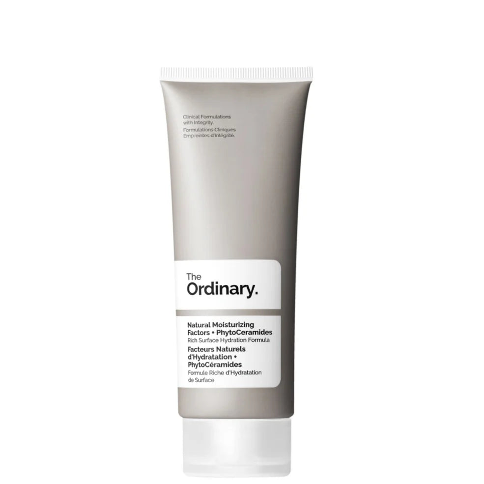 The Ordinary Natural Moisturizing Factors and PhytoCeramides Cream 100ml, daily moisturiser with ceramides.
