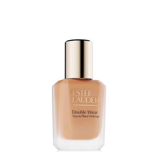 Estée Lauder Double Wear Stay-in-Place Makeup 30ml 3W2 Cashew in a dark glass bottle with a pump