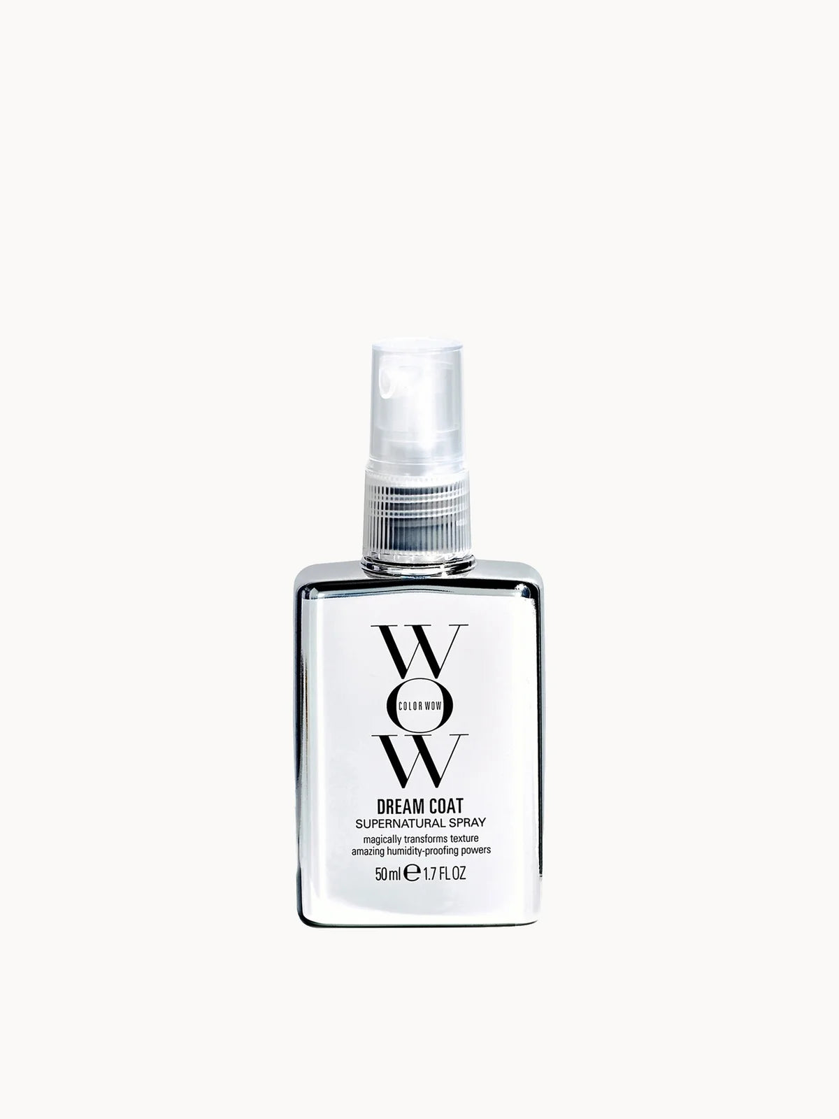 Color Wow Travel Dream Coat Supernatural Spray 50ml, mini spray bottle with branded label