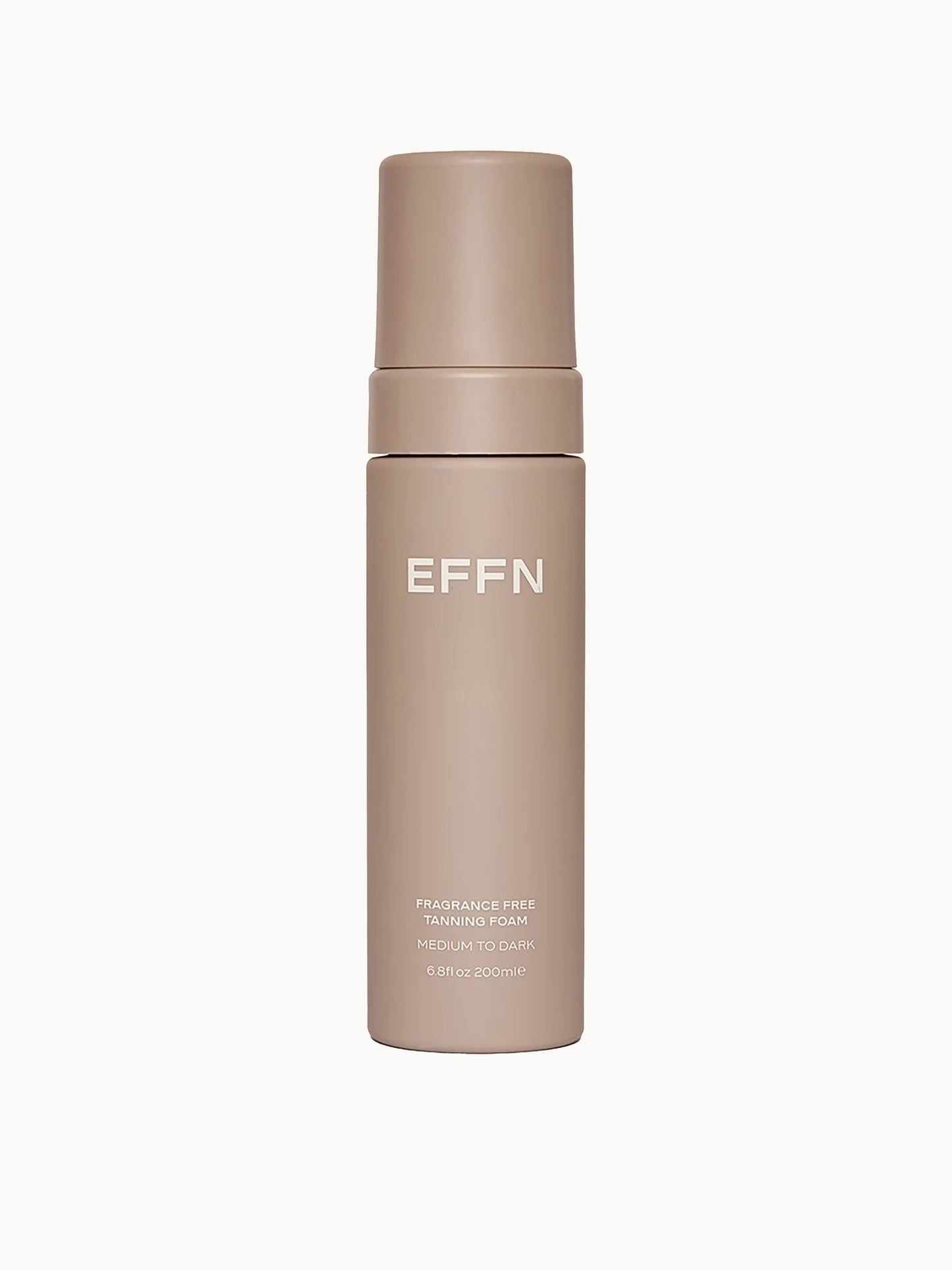 EFFN Tanning Foam in Medium to Dark, 200ml pump bottle.