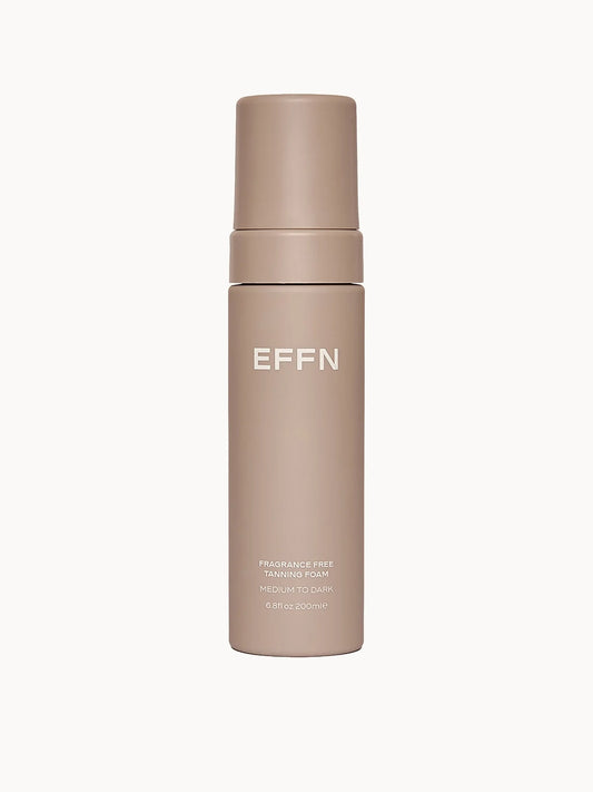 EFFN Tanning Foam in Medium to Dark, 200ml pump bottle.