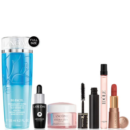 Lancôme Must Have Icons GWP beauty gift set with assorted Lancôme mini products and branded packaging product image
