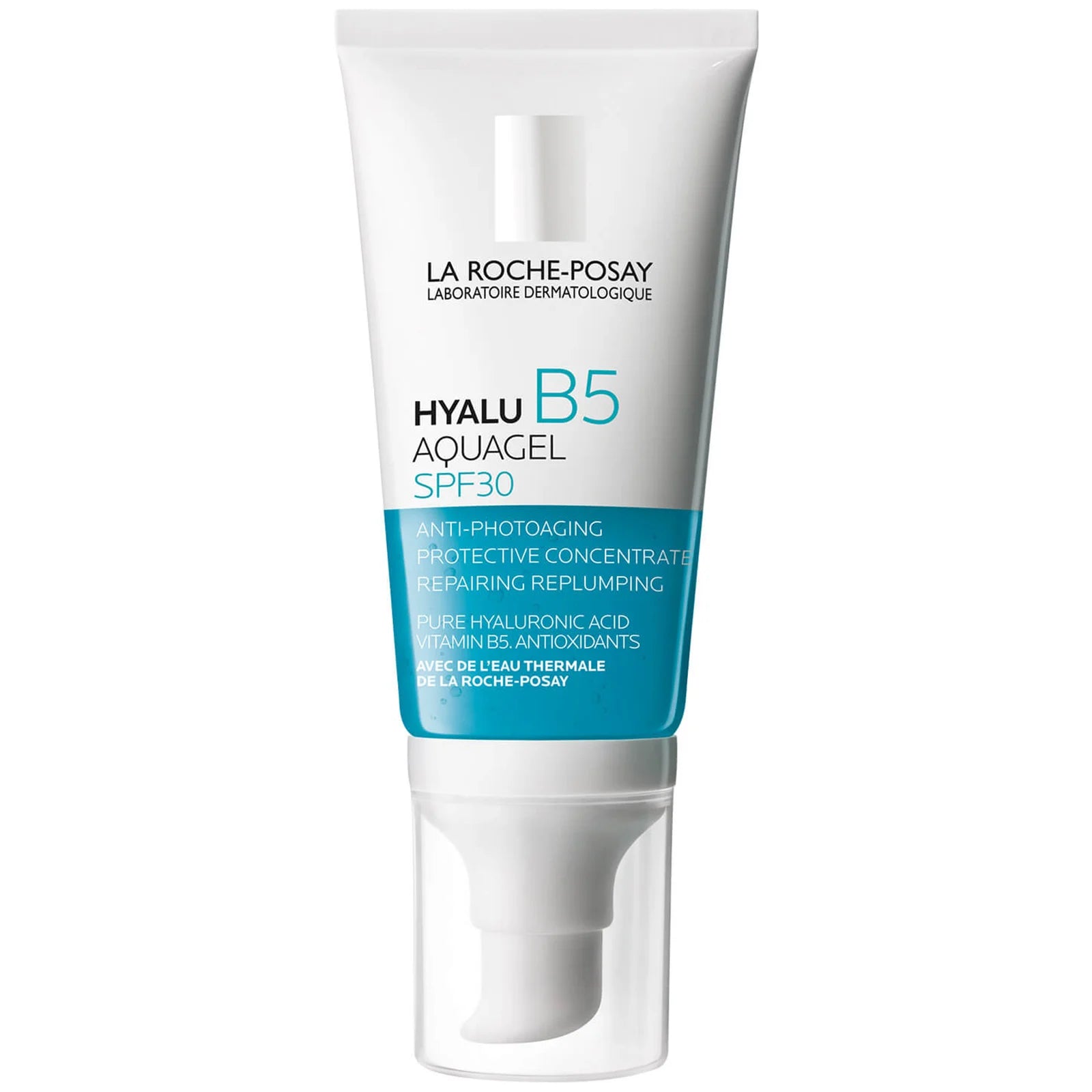 La Roche-Posay Hyalu B5 Aquagel UV Serum SPF30 50ml – hydrating gel-serum with vitamin B5, hyaluronic acid, antioxidants and SPF30.