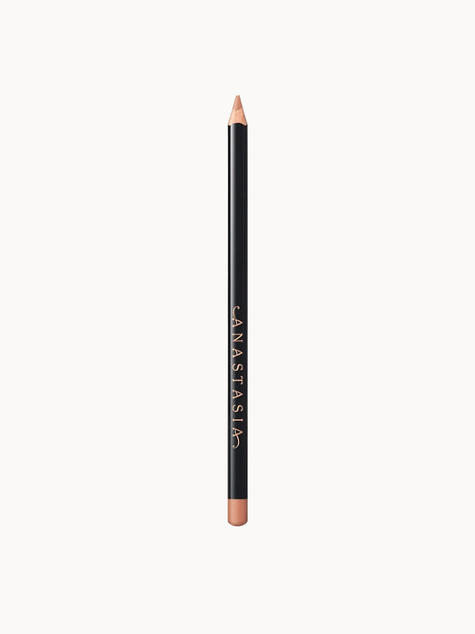 Anastasia Beverly Hills Lip Liner - Caramel, slim black pencil with gold cap and ABH logo