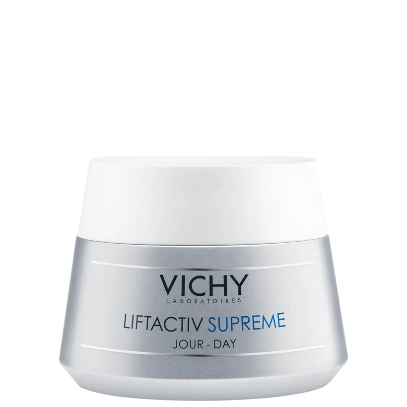 Vichy Liftactiv H.A. Anti-Wrinkle Firming Cream with Hyaluronic Acid 50ml white jar with silver lid