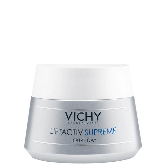 Vichy Liftactiv H.A. Anti-Wrinkle Firming Cream with Hyaluronic Acid 50ml white jar with silver lid