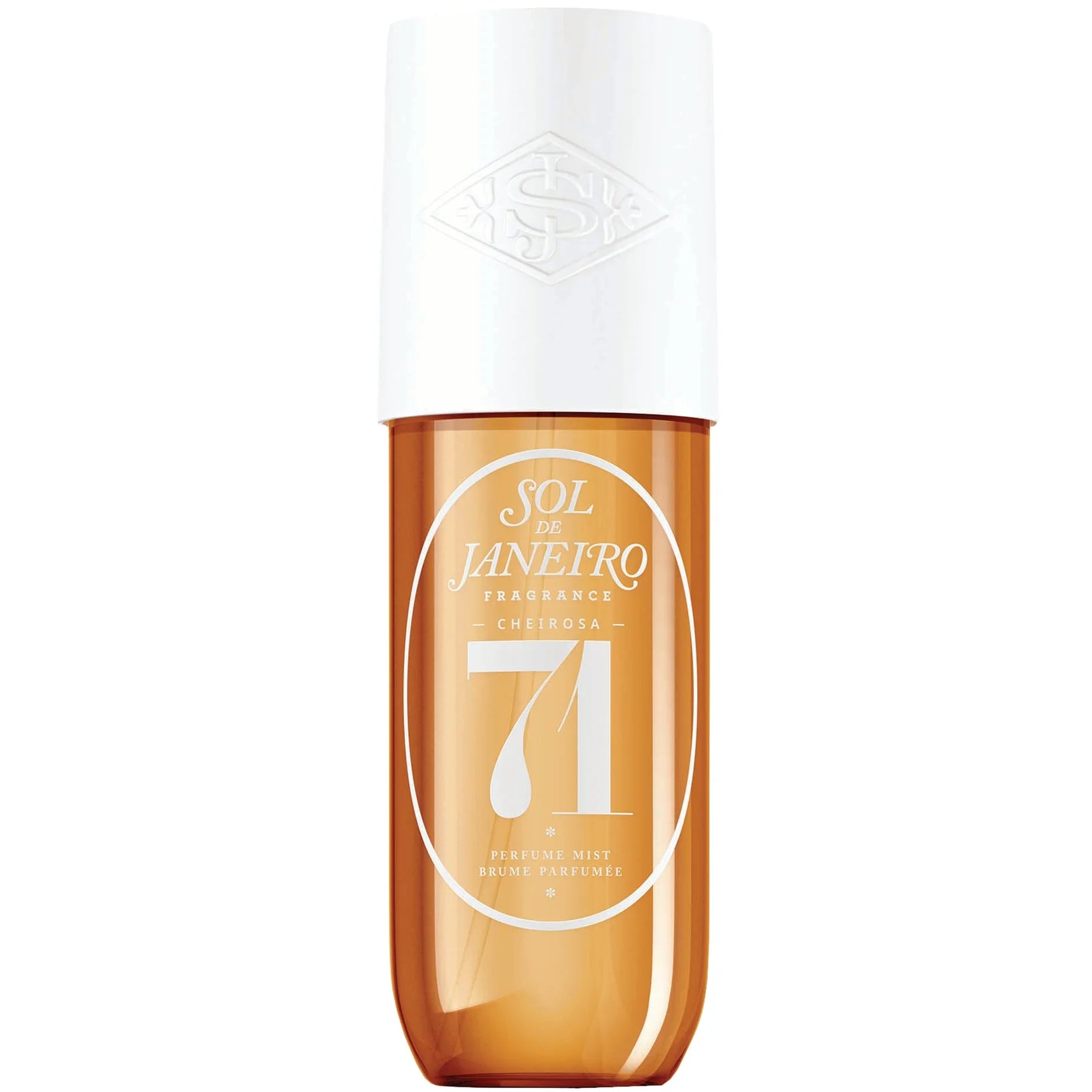 Sol de Janeiro Cheirosa ’71 Perfume Mist 240ml – amber gourmand body/hair mist with caramelised vanilla, sea salt, macadamia, white chocolate, tonka and coconut blossom.
