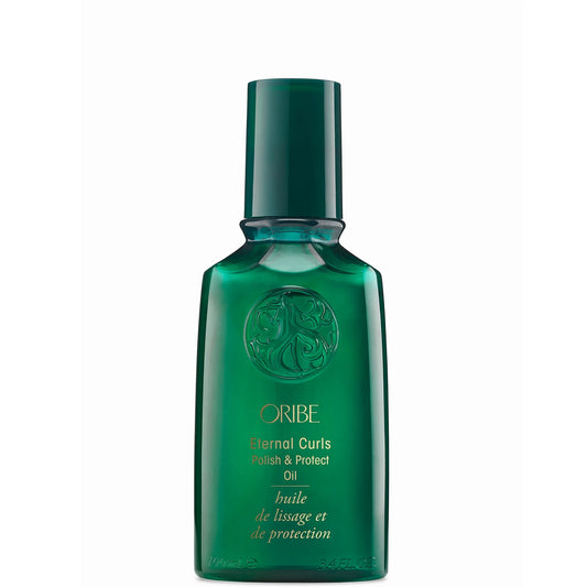 Oribe Eternal Curls Polish & Protect Oil 100ml, gold dropper bottle with black cap