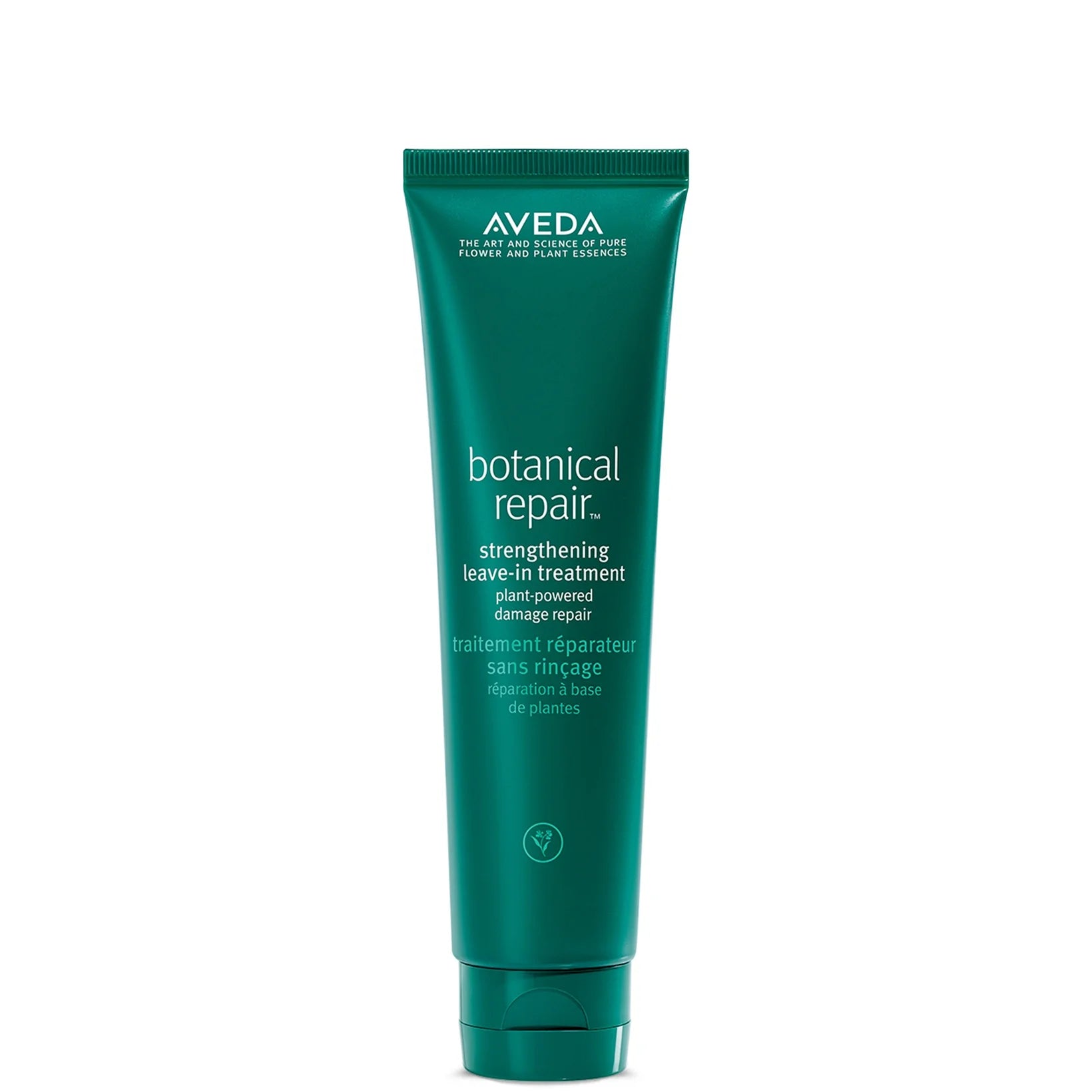 Aveda Botanical Repair Strengthening Leave-In Treatment 100ml – mint-green tube; plant-powered bond-builder to smooth, protect, and repair hair.