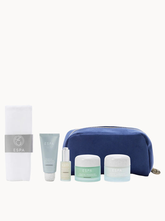 ESPA Luminous Regenerating Collection five piece skincare set
