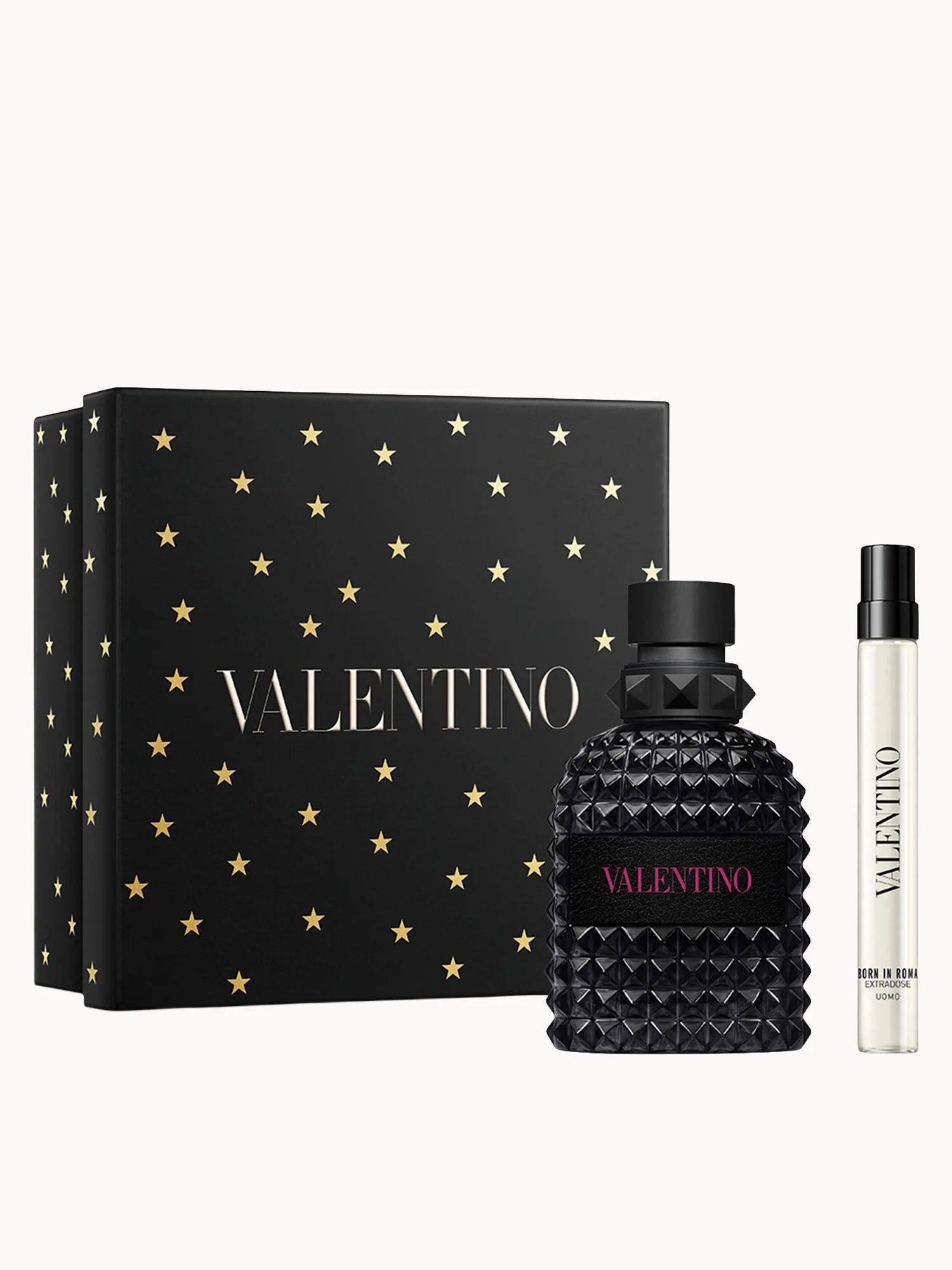 Valentino Born in Roma Uomo Extradose gift set with 50ml and 15ml travel bottle
