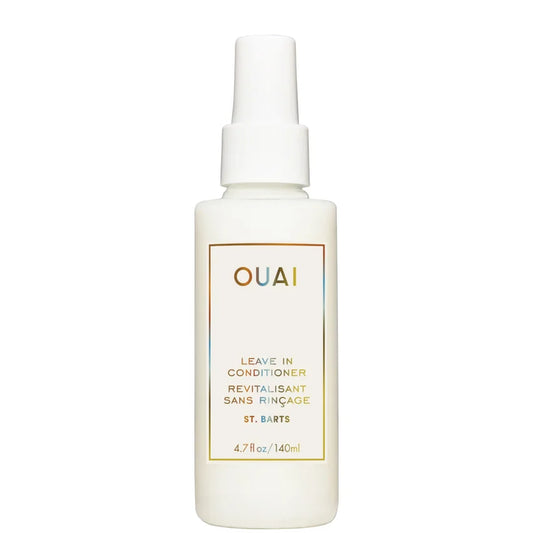 LEAVE IN CONDITIONER ST BARTS white plastic bottle with a flip cap