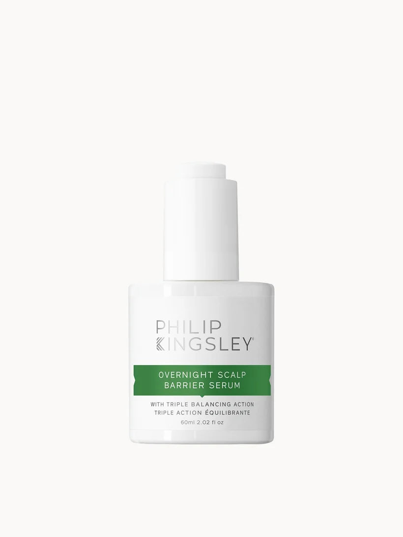 PHILIP KINGSLEY OVERNIGHT SCALP BARRIER SERUM WITH TRIPLE BALANCING ACTION 60ML by Philip Kingsley — genuine product, minor packaging flaw, unused formula.