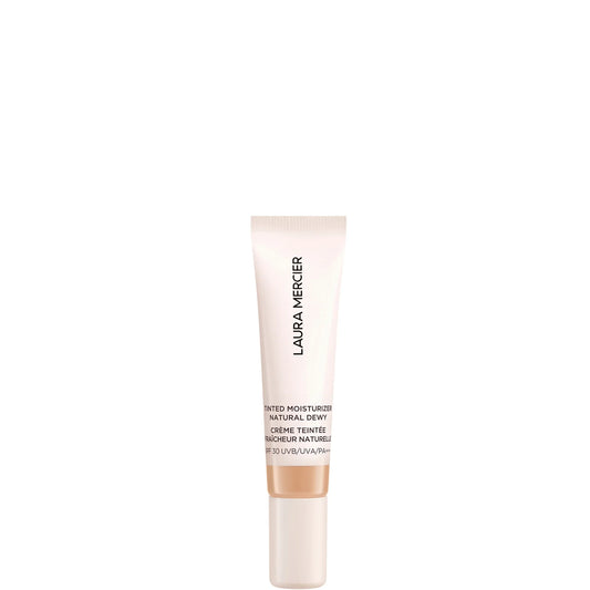 Laura Mercier Tinted Moisturiser Natural Dewy SPF 30 Travel Size - 3N Sand – Mini tinted moisturizer in neutral sand tone for radiant, dewy coverage.