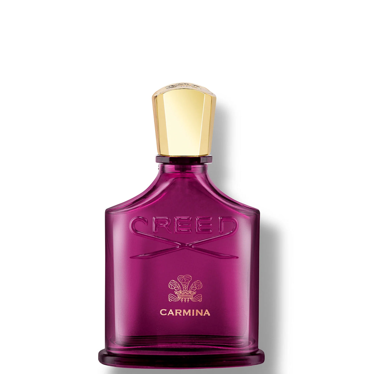 Creed Carmina Eau de Parfum 75ml, glass spray bottle with decorative cap
