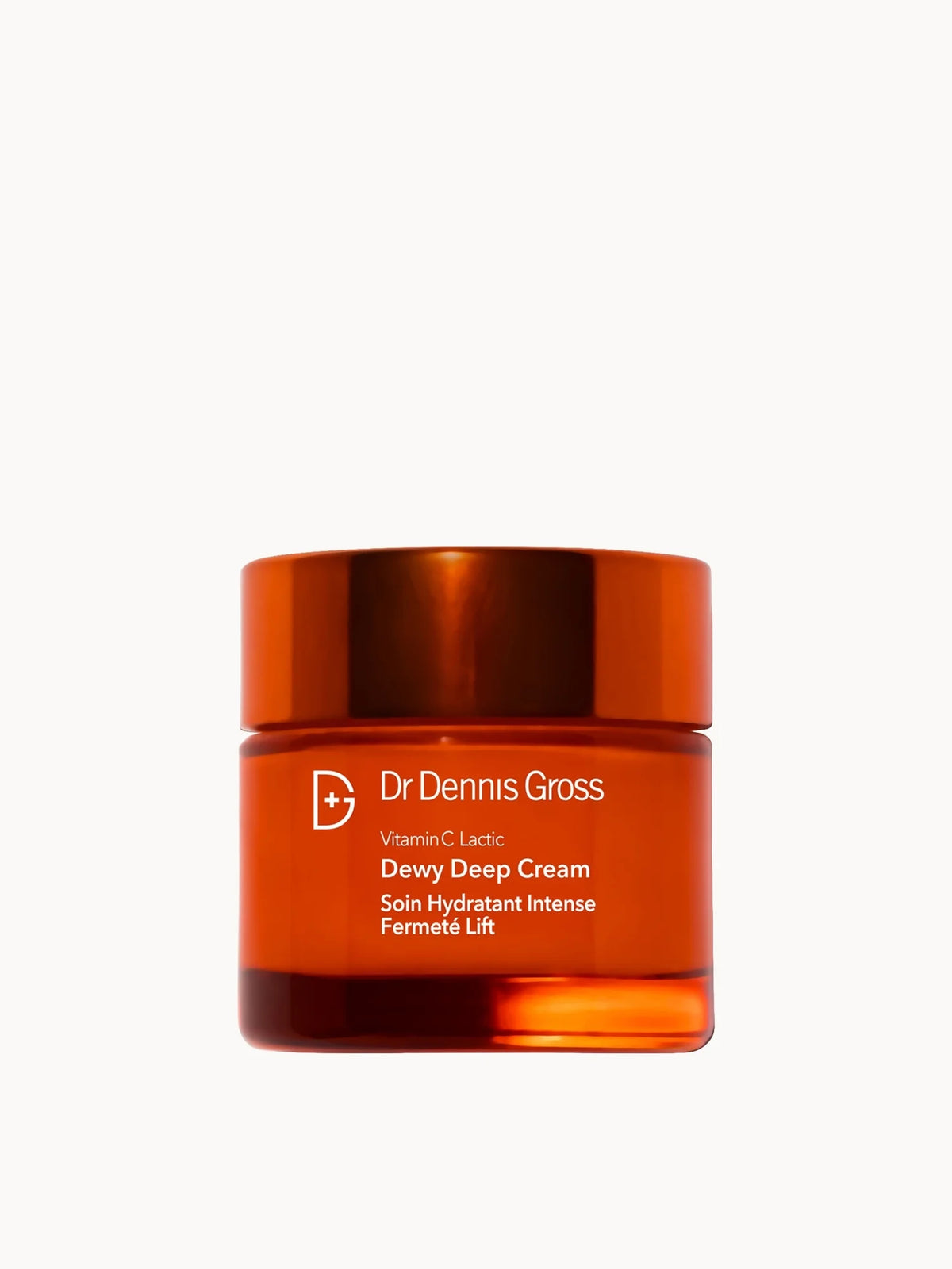 Dr Dennis Gross Vitamin C and Lactic Dewy Deep Cream 60ml, cream jar