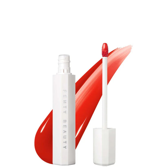 Fenty Beauty Poutsicle Hydrating Lip Stain Zesty Bestie slim lip stain tube with a doe-foot applicator