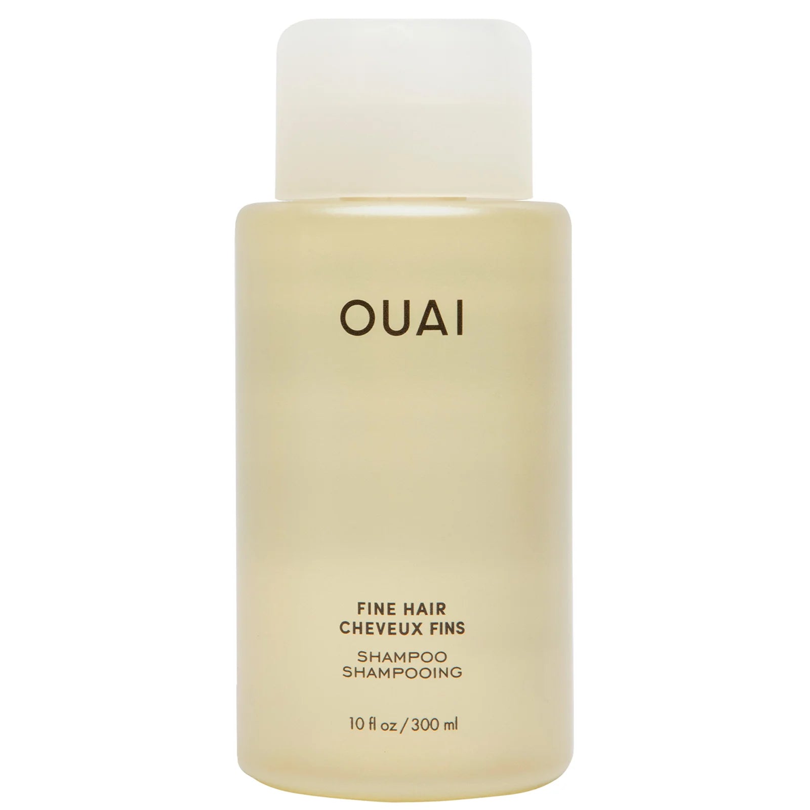 OUAI Fine Hair Shampoo 300ml with keratin, biotin and chia seed oil for volume and bounce