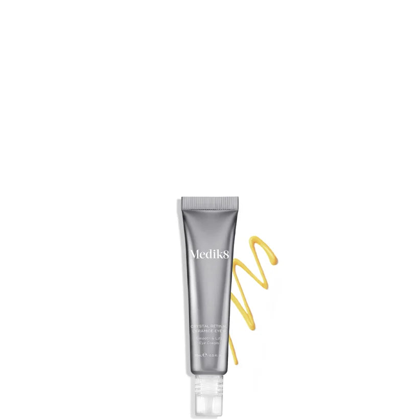 Medik8 Crystal Retinal Ceramide Eye 6 15ml blue eye cream tube packaging