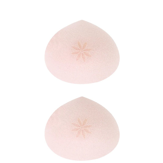 brushworks Blending Drops 2 pack, teardrop makeup sponges for seamless foundation and concealer.