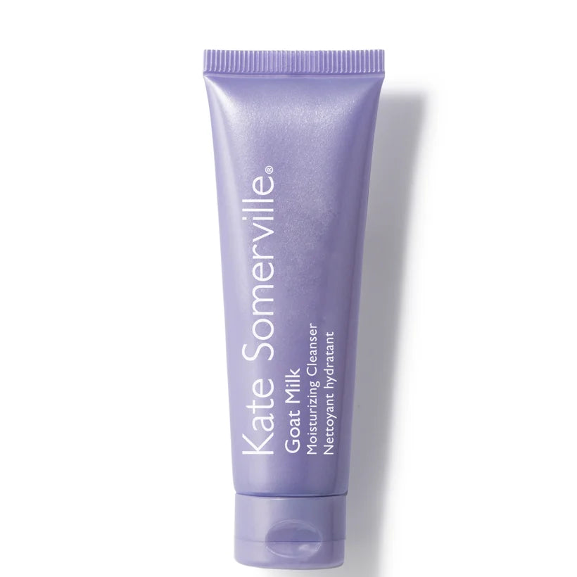 Kate Somerville Goat Milk Cleanser 30ml travel-sized white pump tube