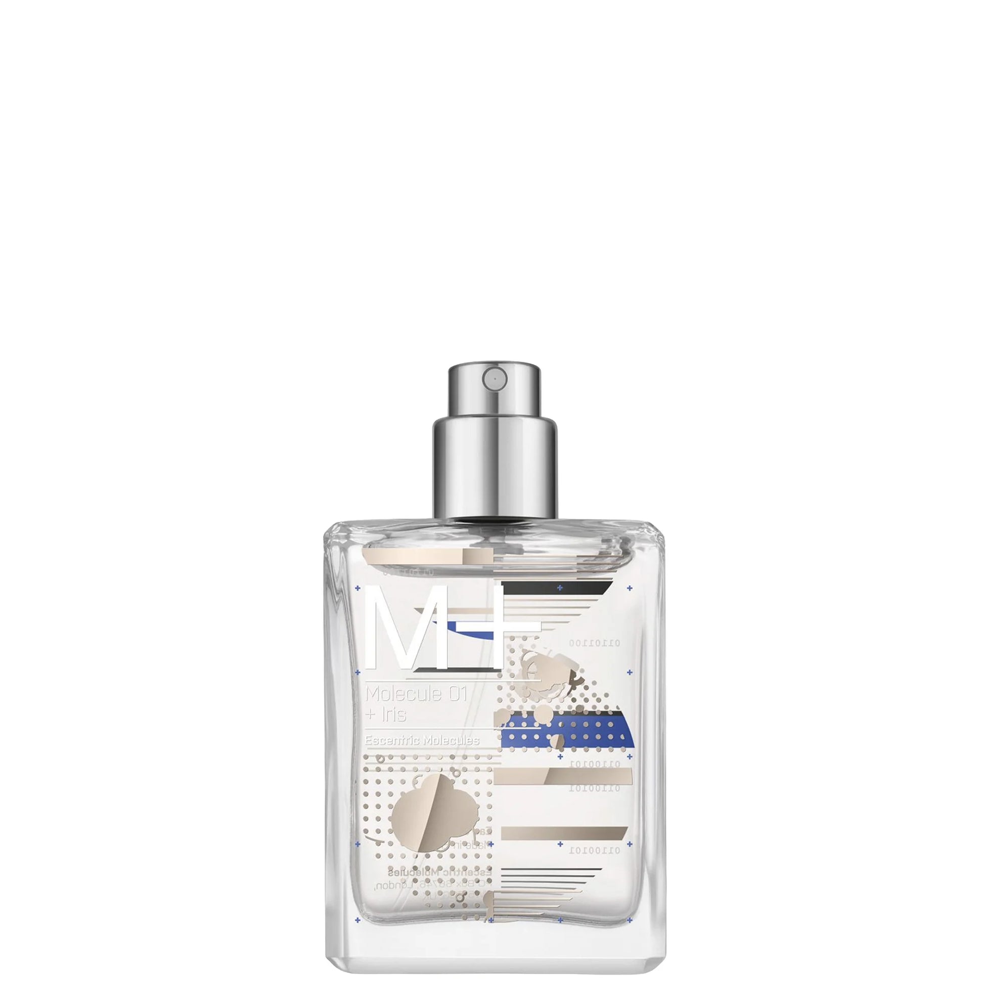 Escentric Molecules M+ Molecule 01 Iris Eau de Toilette bottle