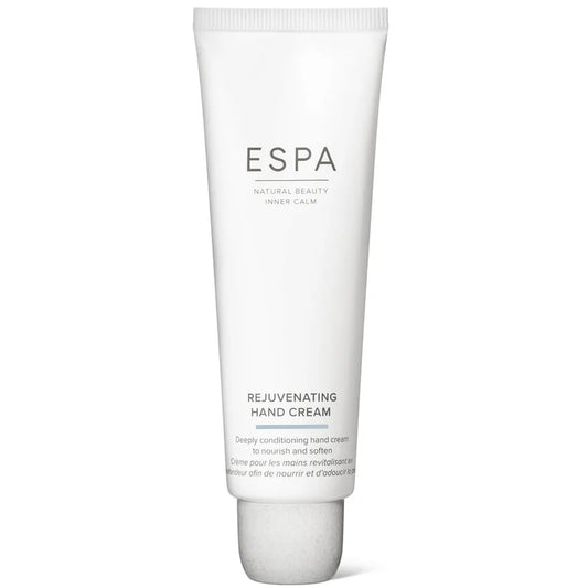 ESPA Rejuvenating Hand Cream 50ml compact white tube with a screw cap