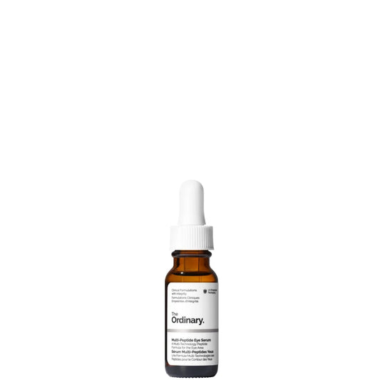 The Ordinary Multi-Peptide Eye Serum bottle, 15ml anti-ageing eye treatment