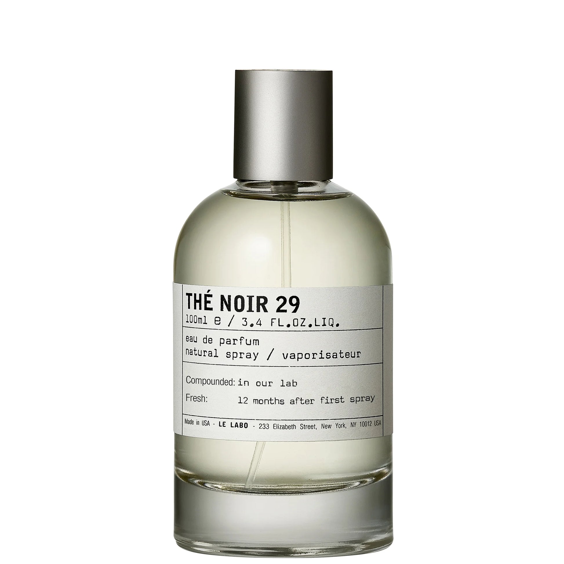Le Labo The Noir 29 Eau de Parfum 100ml apothecary bottle