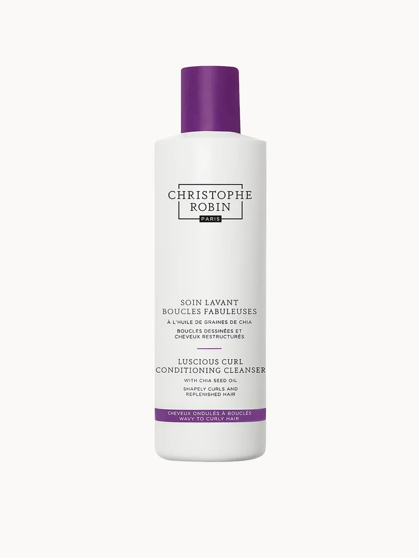 Christophe Robin Luscious Curl conditioning cleanser with chia seed oil 250ml