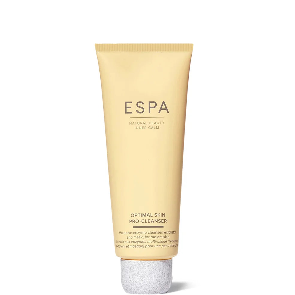 ESPA Optimal Skin Pro-Cleanser 100ml, 3-in-1 cleanser with exfoliating microbeads.