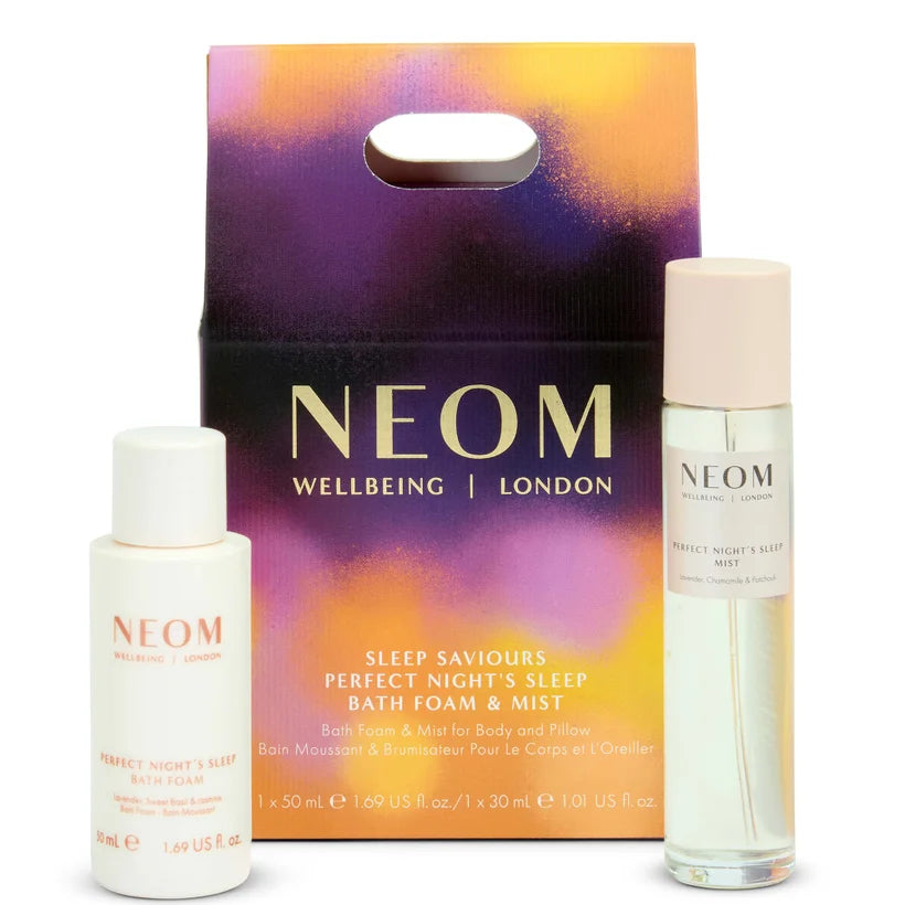 NEOM Sleep Saviours wellness gift set