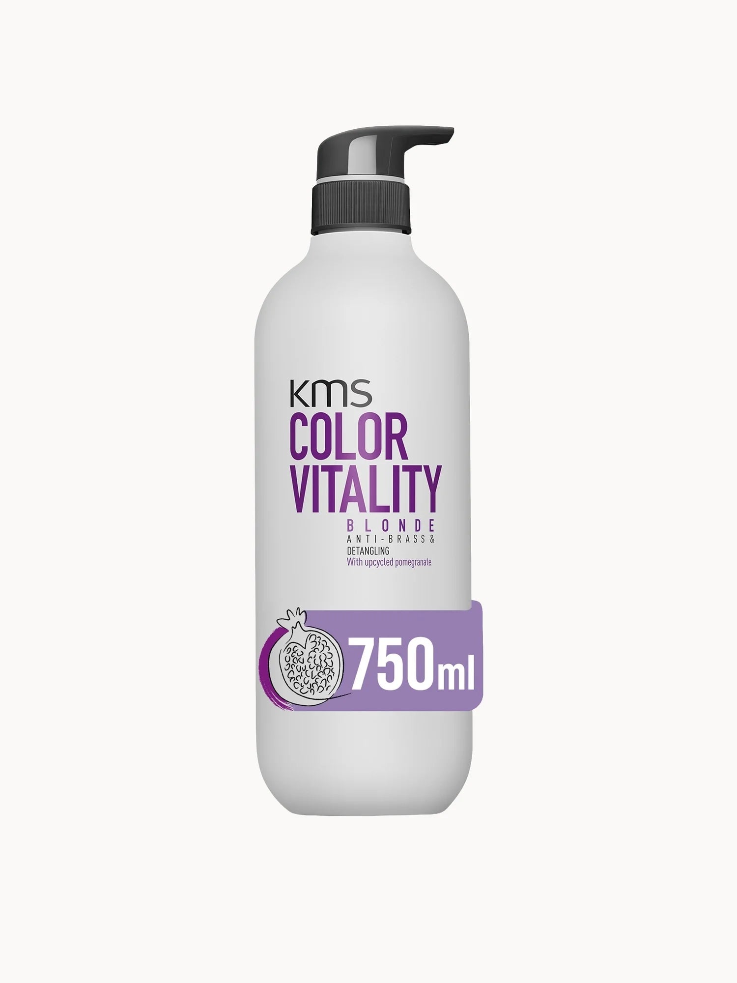 KMS Color Vitality Blonde Conditioner 750ml — minor imperfection — genuine product