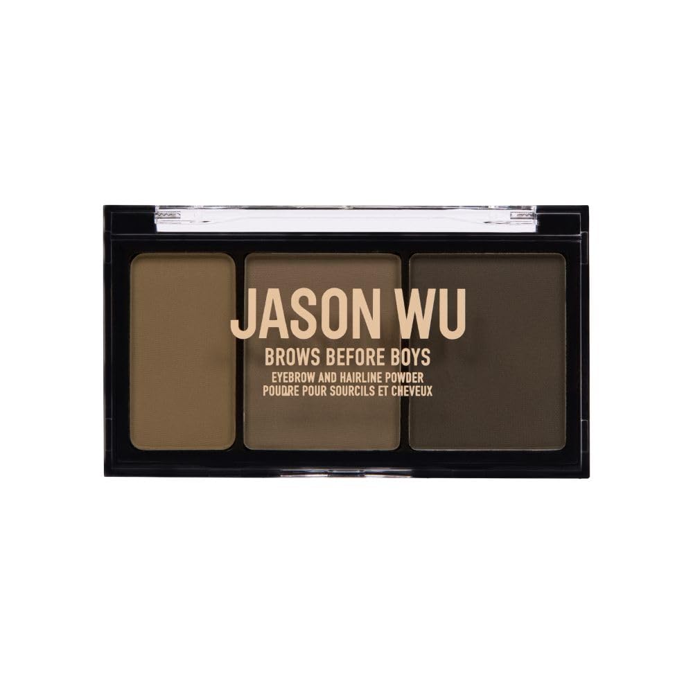 Jason Wu Brows Before Boys , small clear tube with spiral brush applicator and Jason Wu Beauty branding