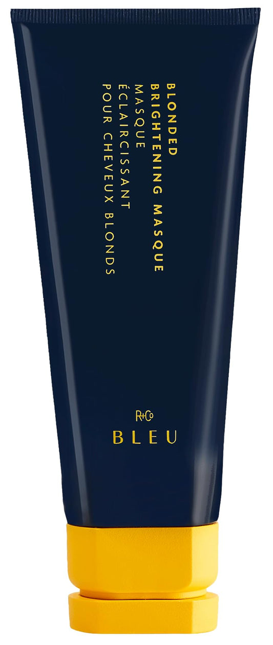 R+Co BLEU Blonded Brightening Masque - 5 oz, hair masque tube